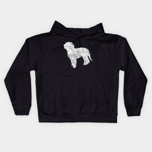 Goldendoodle dog Kids Hoodie